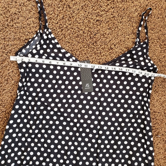 Jersey Maxi Dress w Pockets NWT Adjustable Straps - Picture 7 of 8